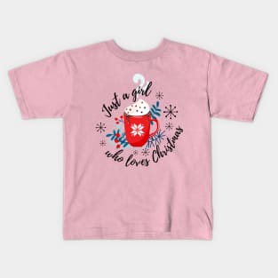 Just a Girl Kids T-Shirt